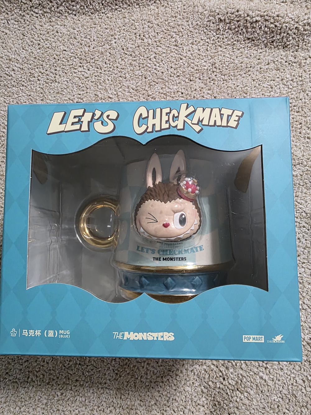 Let's Checkmate Labubu Character Mug